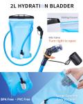 Blue Quartz Hydration Pack with 2L Bladder