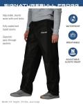 FROGG TOGGS Men's Bull Frogg Rain Pants, Black
