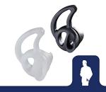 Black Comfort Ear Tip for Push to Talk