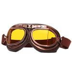 Peicees Vintage Motorcycle Goggles for Bikers
