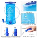 Lightweight Hydration Backpack with 2L Water Bladder