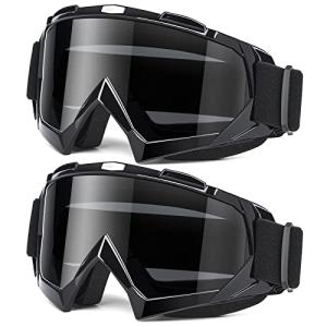 MAMBAOUT 2-Pack Off-Road Motorcycle Goggles