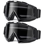 MAMBAOUT 2-Pack Off-Road Motorcycle Goggles