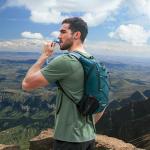Lightweight Hydration Backpack with 2L Water Bladder