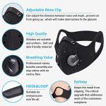 PISIQI Reusable Half Face Dust Cover for Riding