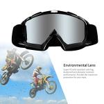 4-FQ Dustproof Motorcycle Goggles with Anti-UV Lens