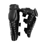 Adjustable Black Knee Pads for Biking and Riding