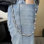 Miglaja Skull Wallet Chain for Bikers and Goths