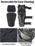 Dual Axis Knee Shin Guards with Impact Foam