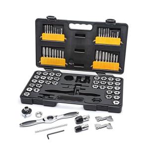 77 Piece Ratcheting Tap and Die Set