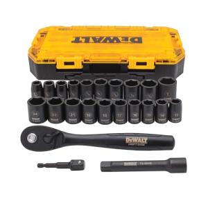 DEWALT 23-Piece Impact Socket Set with Ratchet