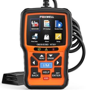 FOXWELL NT301 OBD2 Scanner for Check Engine