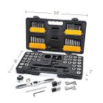 77 Piece Ratcheting Tap and Die Set