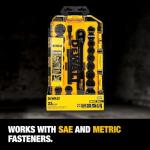 DEWALT 23-Piece Impact Socket Set with Ratchet