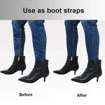 Boncas Adjustable Elastic Boot Straps for Pants