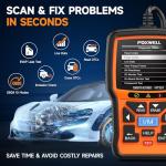 FOXWELL NT301 OBD2 Scanner for Check Engine
