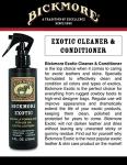 Bickmore Exotic Leather Cleaner and Conditioner Spray