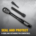 DEWALT 23-Piece Impact Socket Set with Ratchet