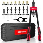 WETOLS 14-Inch Rivet Nut Tool Kit with Case