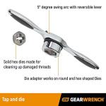 77 Piece Ratcheting Tap and Die Set