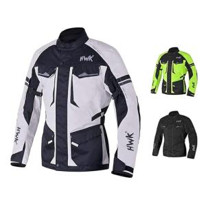 HWK Adventure Touring Men's Motorcycle Jacket - Grey