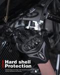 IRON JIA Full Finger Motorcycle Gloves - Black