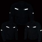 Milwaukee Leather Men's Black Armored Motorcycle Jacket