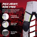 Waterproof Motorcycle Cargo Pants with CE Armor