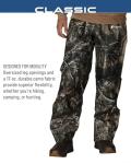 FROGG TOGGS Men's Waterproof Rain Pants, Mossy Oak