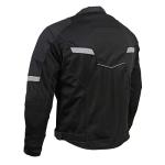 Milwaukee Leather Men's Black Armored Motorcycle Jacket