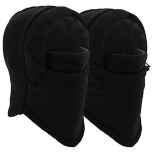 Windproof Fleece Balaclava Mask - 2 Pack
