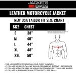 REVOLT Men's Black Buffalo Leather Motorcycle Jacket