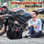Large Capacity Waterproof Motorcycle Helmet Backpack