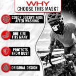 Tesorrio Skull Balaclava & Ghost Mask for Riders