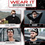 Tesorrio Skull Balaclava & Ghost Mask for Riders