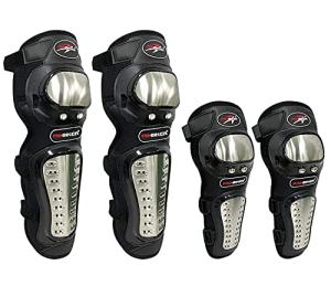 Sutekus Motorcycle Knee and Elbow Pads Set