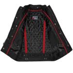Men's Premium Leather Motorcycle Jacket with CE Armor