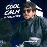 Men's Leather Motorcycle Jacket with Armor, XX-Large