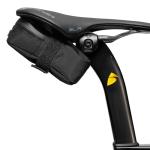 ALMSTHRE Midnight Black 0.5L Bike Saddle Bag