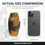 ALMSTHRE Midnight Black 0.5L Bike Saddle Bag