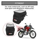 PSLER Waterproof Motorcycle Tank Bag with Reflective Straps