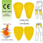 Men's ILM CE Armored Dirt Bike Riding Pants