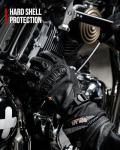 Winter Motorcycle Gloves with CE Protection - Black