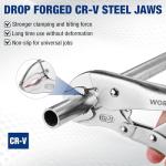 Locking Pliers Set with Chrome-Vanadium Steel