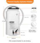 Wotony Lightweight Hydration Backpack for Outdoor Adventures