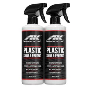 UV Protecting Plastic Shine Spray - 16oz Twin Pack