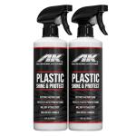 UV Protecting Plastic Shine Spray - 16oz Twin Pack