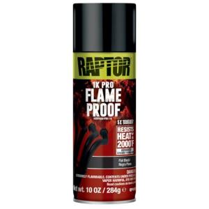 Flameproof High Heat Spray Paint - Flat Black