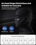 ILM Kids Black Motorcycle Balaclava Face Mask