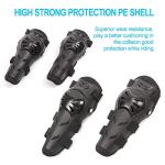 KING SHOWDEN 4Pcs Motorcycle Knee & Elbow Pads